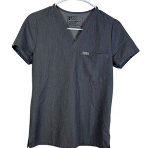 Figs Catarina Dark Gray Scrub Surgeon Pharmacist Nurse Doctor XXS EUC #5634